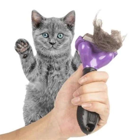 BUFFER® Uzun Tüylü Kedi Tarağı 45 KG Kadar - 3