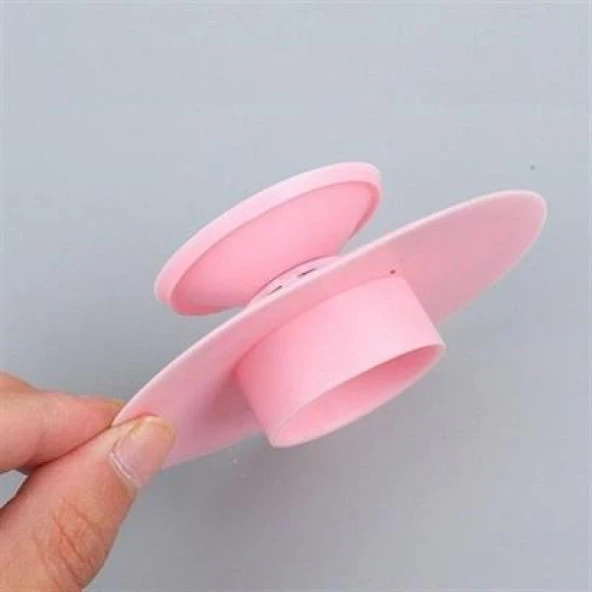 BUFFER® Silikon Malzeme Banyo Mutfak Gider Evye Lavabo İçine Çöp Tıpası Kaydırmaz Süzgeç Çeşitleri M - 4