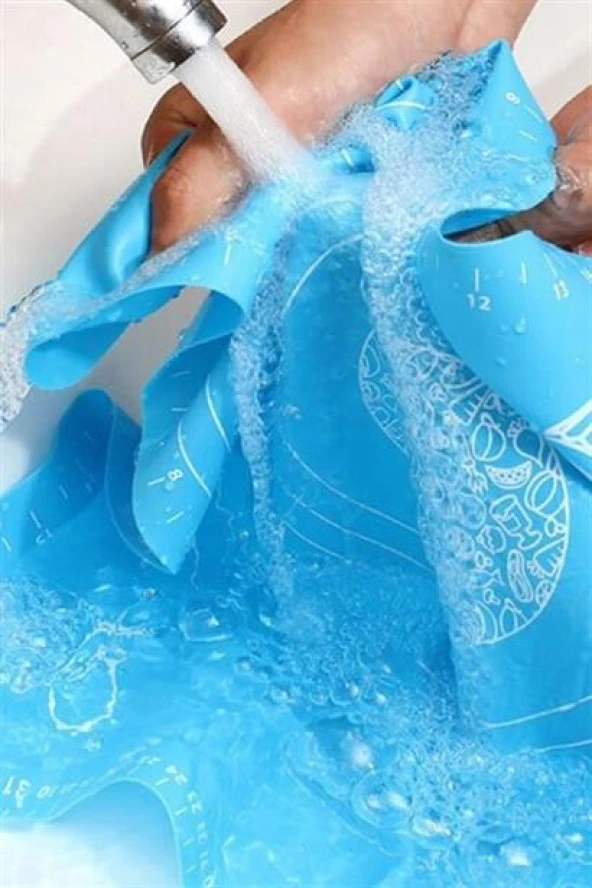 BUFFER® 40*50 cm Silikon Ölçekli Kullanımı Kolay Hamur Açma Matı Ekmek Mantı Makarna Hamuru Yoğurma - 10