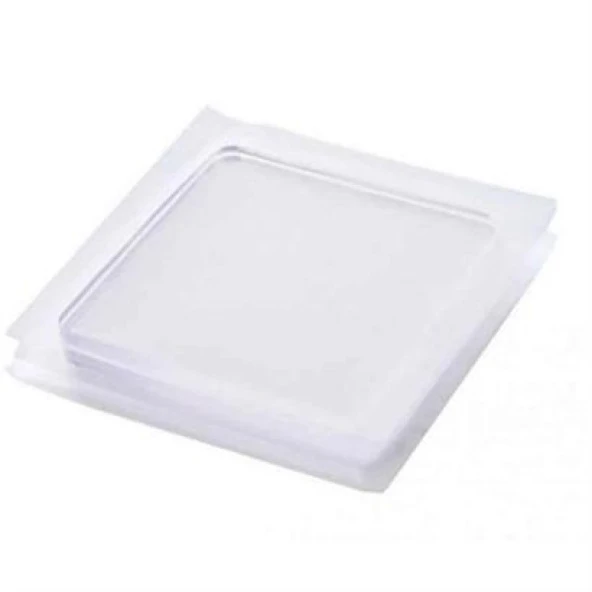 BUFFER® 4 Adet Silikon Şeffaf Koltuk Mobilya Masa Beyaz Eşya Yazıcı Koruyucu Kaydırmaz  Dayanıklı Pe - 2