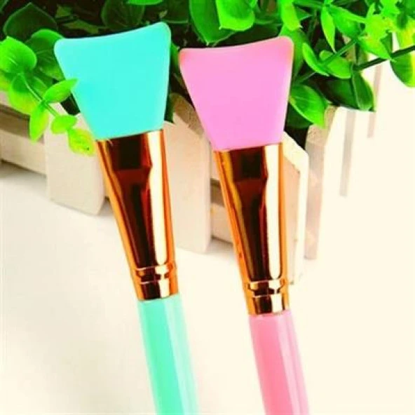 BUFFER® 2li Silikon Temizlemesi Kolay Kullanılabilen Yüz Cilt Bakımı Maske Ve Krem Spatulası - 5