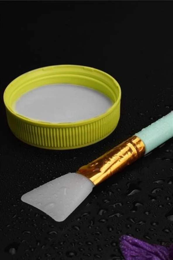 BUFFER® 2li Silikon Temizlemesi Kolay Kullanılabilen Yüz Cilt Bakımı Maske Ve Krem Spatulası - 7