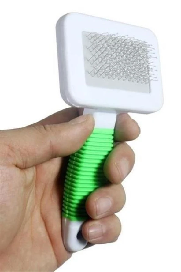 BUFFER® Kedi Köpek Telli Küçük Boy Tüy Bakım Seti Evcil Hayvan Tarama Fırçası - 4