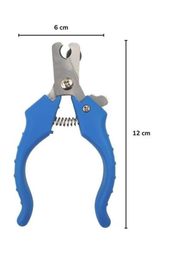 BUFFER® Evcil Hayvan Kedi ve Köpek Paslanmaz Çelik Yaylı Tırnak Makası ve Düzeltme - 7