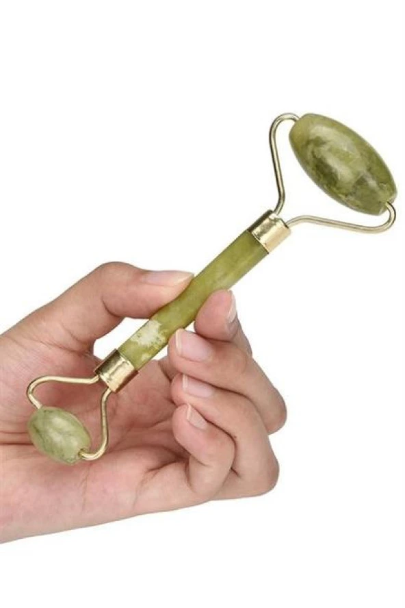 BUFFER® Yeşim Taşı Çift Taraflı Cilt Masaj Aleti - 10