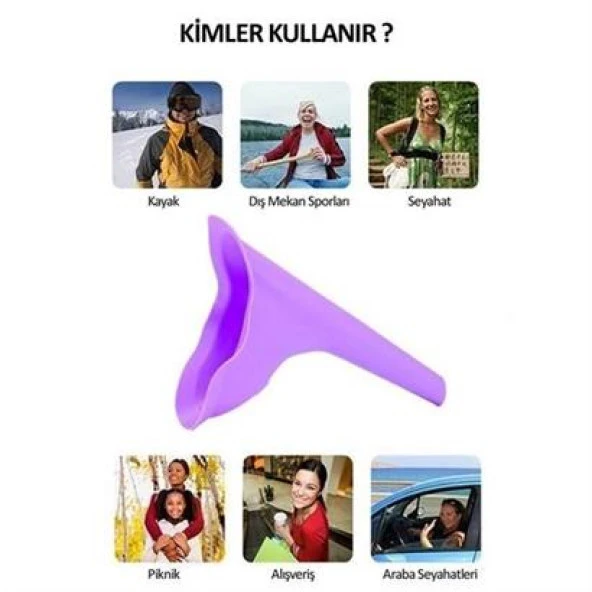 BUFFER® Piez Kadınların İçin Hijyenik Ayakta İşeme Temiz Tuvalet Aparatı - 8