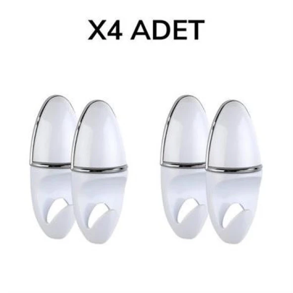 BUFFER® Bornoz Askısı Lüx Milenyum Bornozluk 2 Adet Banyo Bornoz Askılığı - 2