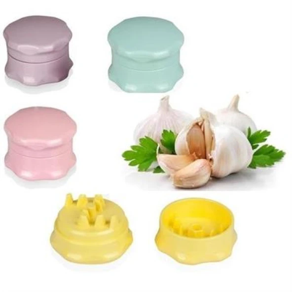 BUFFER® Avuç İçi Pratik Sarımsak ve Ceviz Ezici Rendeleyici El Rondosu - 2