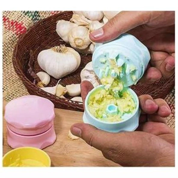 BUFFER® Avuç İçi Pratik Sarımsak ve Ceviz Ezici Rendeleyici El Rondosu - 3