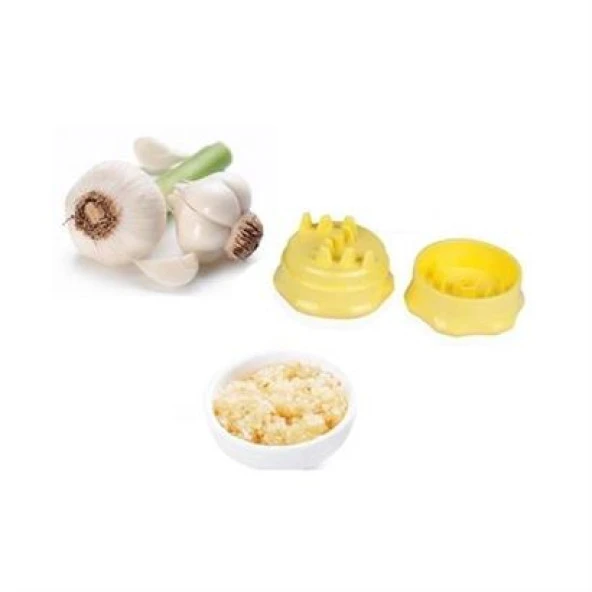 BUFFER® Avuç İçi Pratik Sarımsak ve Ceviz Ezici Rendeleyici El Rondosu - 5