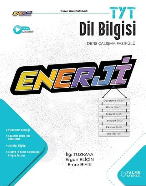 Palme Enerji Tyt Dil Bilgisi Ders Çalışma Fasilülü