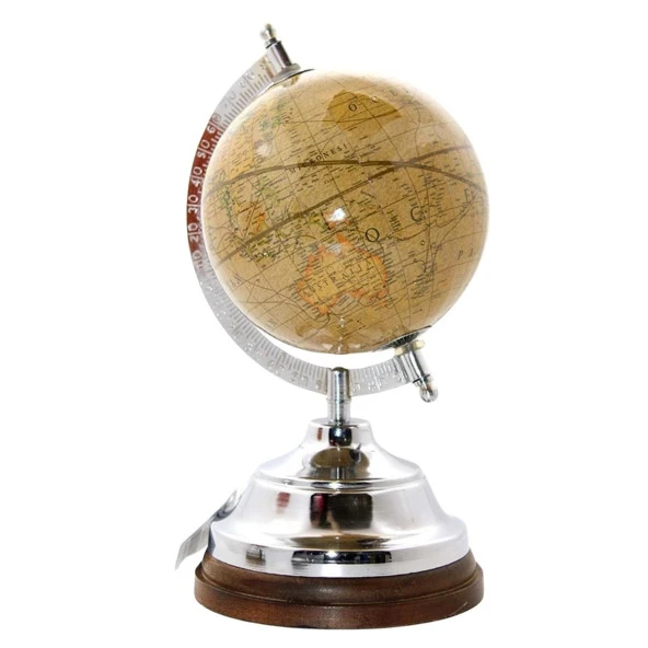 Dekoratif Dünya Küre 4153-P 25 cm