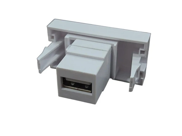 Ne-Ad 45x22.5 USB Priz Beyaz - 2