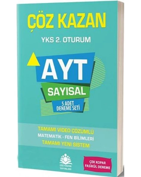 Çöz Kazan AYT Sayısal 5 li Deneme Sınavı (Yeni)