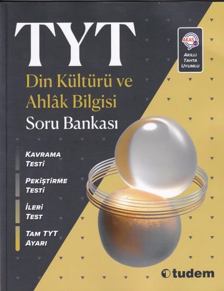 Tudem TYT Din Kültürü ve Ahlak Bilgisi Soru Bankası