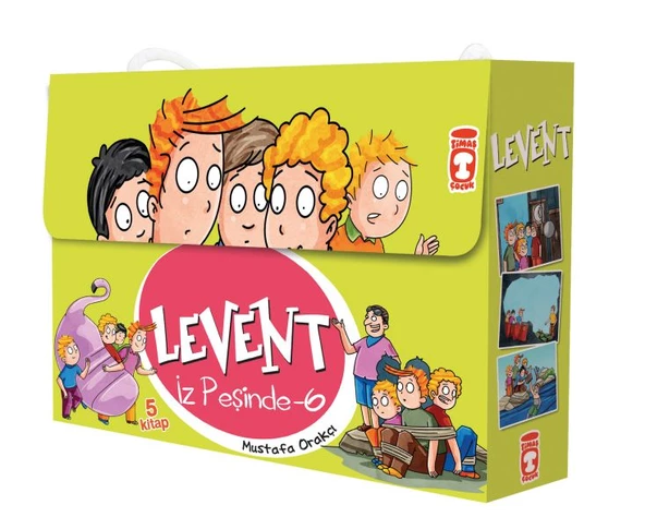 Levent İz Peşinde - 06 Set (5 Kitap Takım)