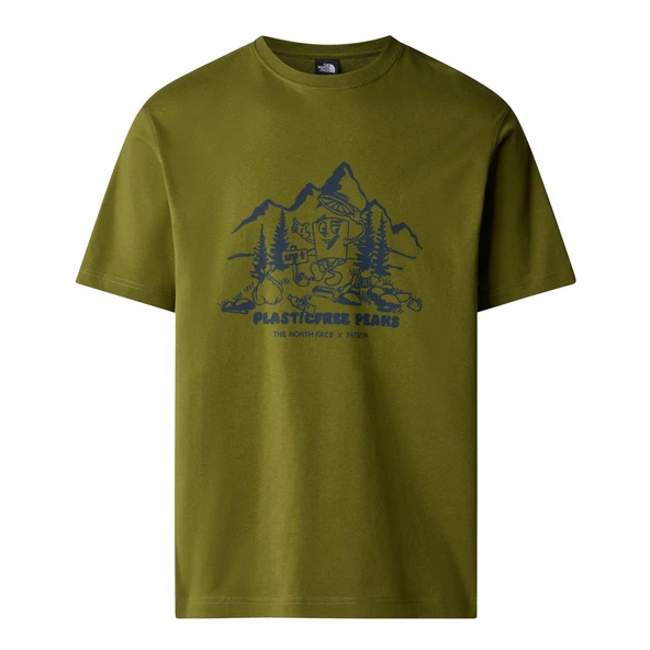 The North Face M NATURE S/S TEE Erkek T-Shirt NF0A87DXPIB1