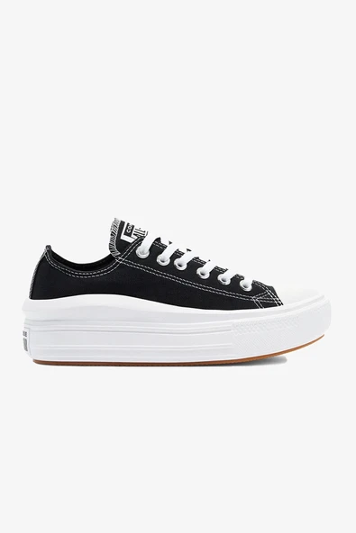 Converse Chuck Taylor All Star Move Canvas Platform Kadın Siyah Sneaker 570256C
