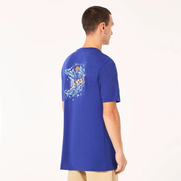 Oakley FINISH LINE CREW Erkek Tişört  OAK.FOA405438-OAK.671 - 4