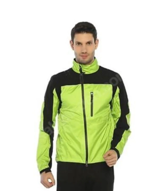 XBYC 1160 Erkek Su Ve Rüzgar Geçirmez Bisiklet Yağmurluk M Beden Yeşil ürün görseli 1