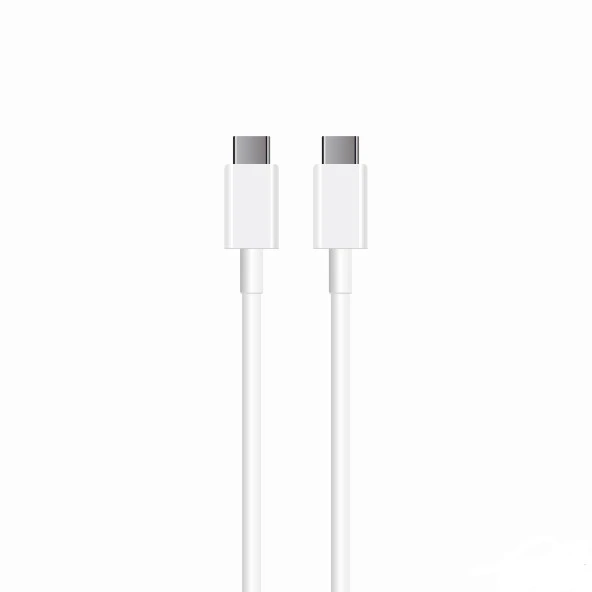 Samsung Galaxy Z Flip 5 İle Uyumlu TA800N 25W Şarj Aleti 5A 65W Type-C to Type-C 2Metre Kablolu Beyaz - 3