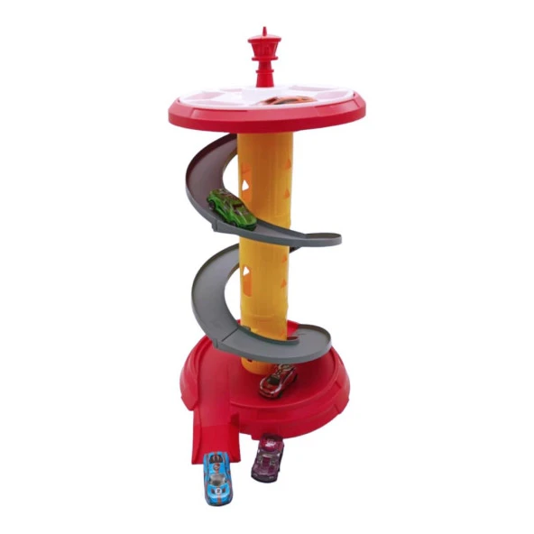 Toysan Oyuncak Dönen Otopark Set SPR-47 - 2