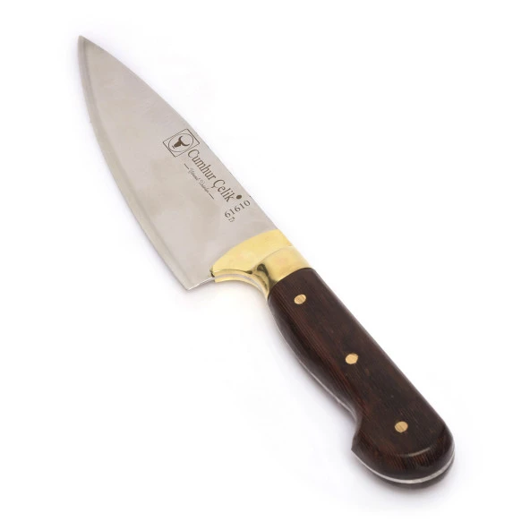 Sürmene Cumhur Çelik 61610 Şef Bıçağı 15,5 cm, Venge Sap