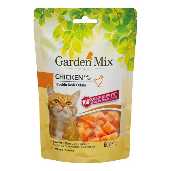 Garden Mix Tavuklu Kedi Ödülü 75 Gr