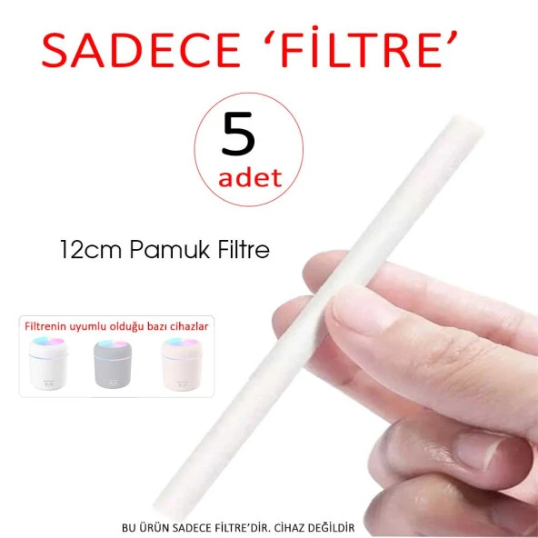 Babikamium Humidifier Hava Nemlendirici Filtresi 12cm 5 Adet Filtre - 2