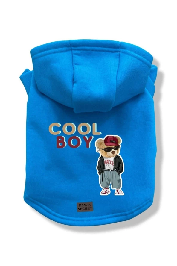 Köpek Kıyafeti Köpek Sweatshirt Hoodie Köpek Ürünleri Kedi Kıyafeti - Cool Boy