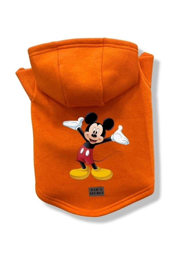 Köpek Kıyafeti Köpek Sweatshirt Hoodie Köpek Ürünleri Kedi Kıyafeti - Mickey