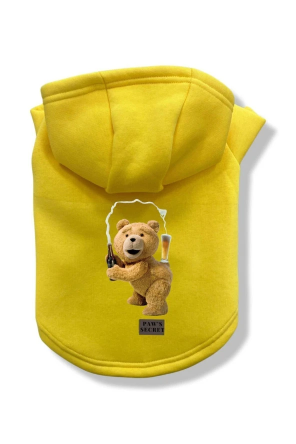 Köpek Kıyafeti Köpek Sweatshirt Hoodie Köpek Ürünleri Kedi Kıyafeti - Beer And Bear