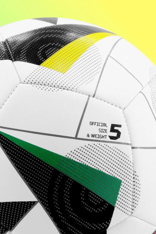 Telvesse Futbol Topu Yeni Sezon 2024 Avrupa Pompalı Sert Zemin Halı Saha Futbol Topu No:5 FT515 - Resim 8