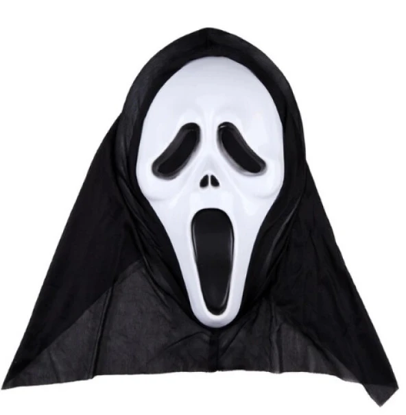 Kapşonlu Çığlık Maskesi Scream Maskesi (1243)