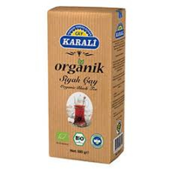 KARALİ ORGANİK SİYAH DÖKME ÇAY 500GR - Resim 2