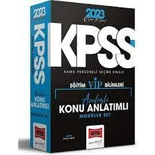 2023 KPSS Eğitim Bilimleri Tüm Dersler Konu Anlatımlı Modüler Set Yargı Yayınları