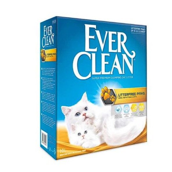 Ever Clean Less Trail Patilere Yapışmayan Kalın Taneli Topaklaşan Kedi Kumu 10 L - 1