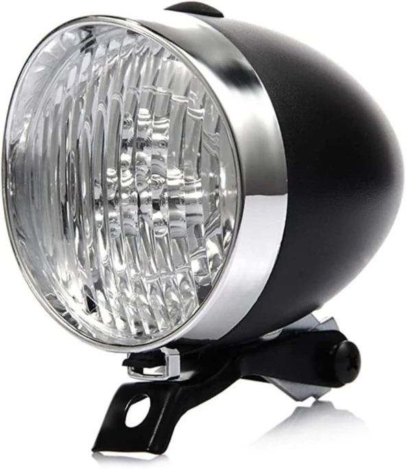 Forte Gt 2525 Bisiklet Ön Arka Retro Işık 4xAAA Pilli 360° Dönebilen Yüksek Güçlü Far - 4