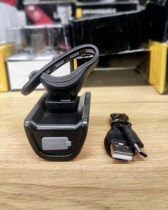 Forte Gt 6043 Bisiklet Arka Işık 4 Modlu 100 Lümen USB Şarjlı Güçlü Arka Stop - 3