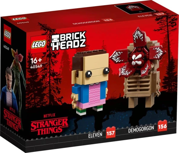 LEGO 40549  Brickheadz Demogorgon And Eleven