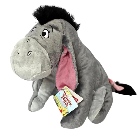 Disney Orijinal Lisanslı Winnie The Pooh Peluş Eeyore - Gri - 2
