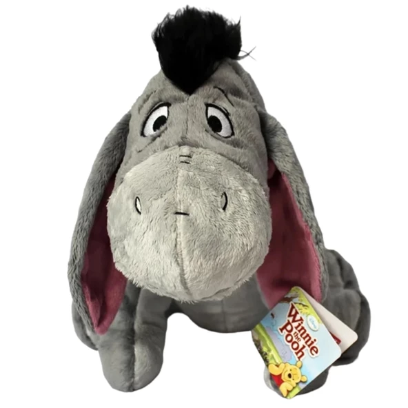 Disney Orijinal Lisanslı Winnie The Pooh Peluş Eeyore - Gri