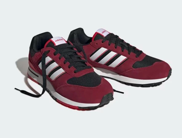 adidas RUN 80S Kırmızı Siyah Erkek Spor Ayakkabı HP6110 - 3