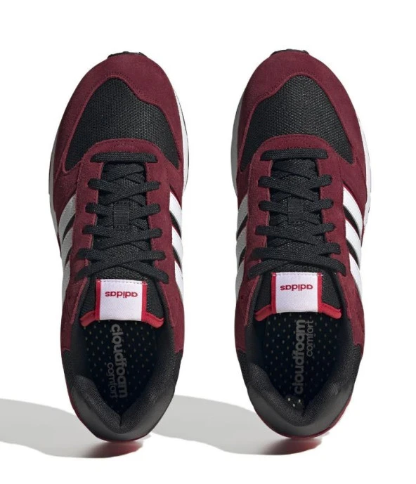 adidas RUN 80S Kırmızı Siyah Erkek Spor Ayakkabı HP6110 - 4