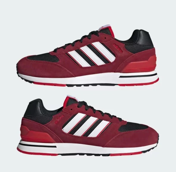 adidas RUN 80S Kırmızı Siyah Erkek Spor Ayakkabı HP6110 - 7