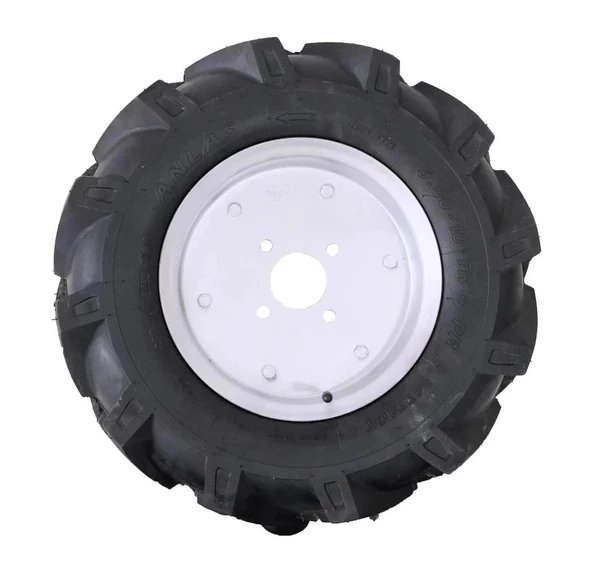 Anlas Çapa Makinesi Akslı Teker Takımı 5.00-10 - 4