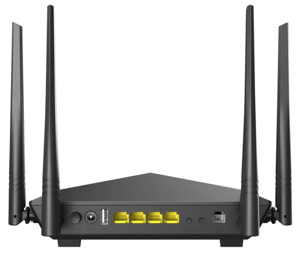 TENDA V12 AC1200 4PORT ADSL/VDSL 1200Mbps MODEM/ROUTER - 4