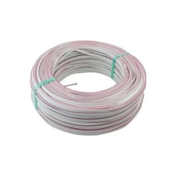 Saitell 2 x 0,75 mm Hoparlör Kordon Kablo-100 Metre - 2