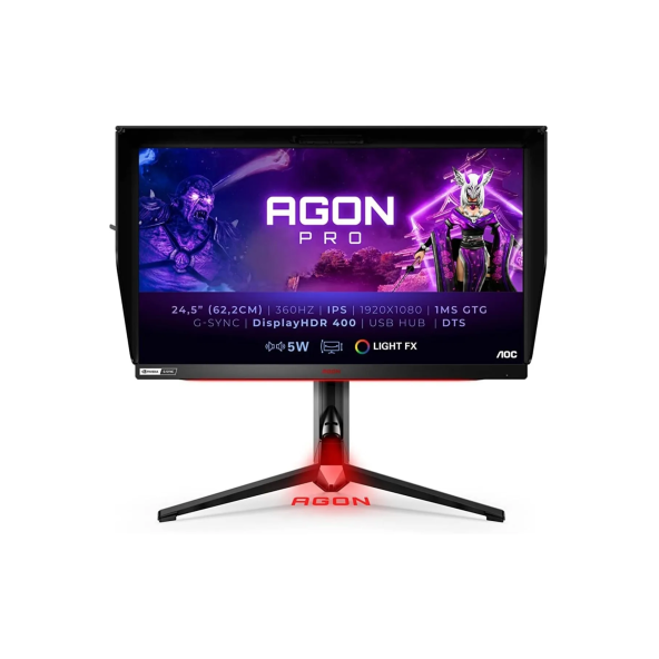 AOC Agon Pro Ag254fg 24.5? 1ms 360hz G-sync Ips Full Hd Gaming (oyuncu) Monitör