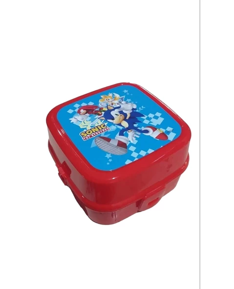 Sonic Kırmızı Beslenme Yemek Kutusu